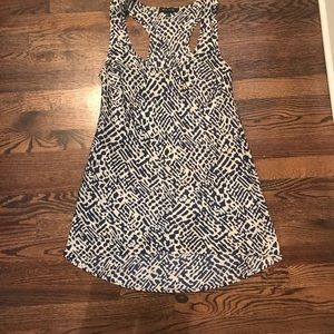 Animal print dressy tank top